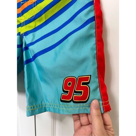 Disney Lightning McQueen Swim Shorts (Cars) - Picture 3 of 10